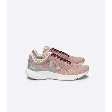 Women's Veja MARLIN LT V KNIT Running Shoes Pink | SG 384LIS